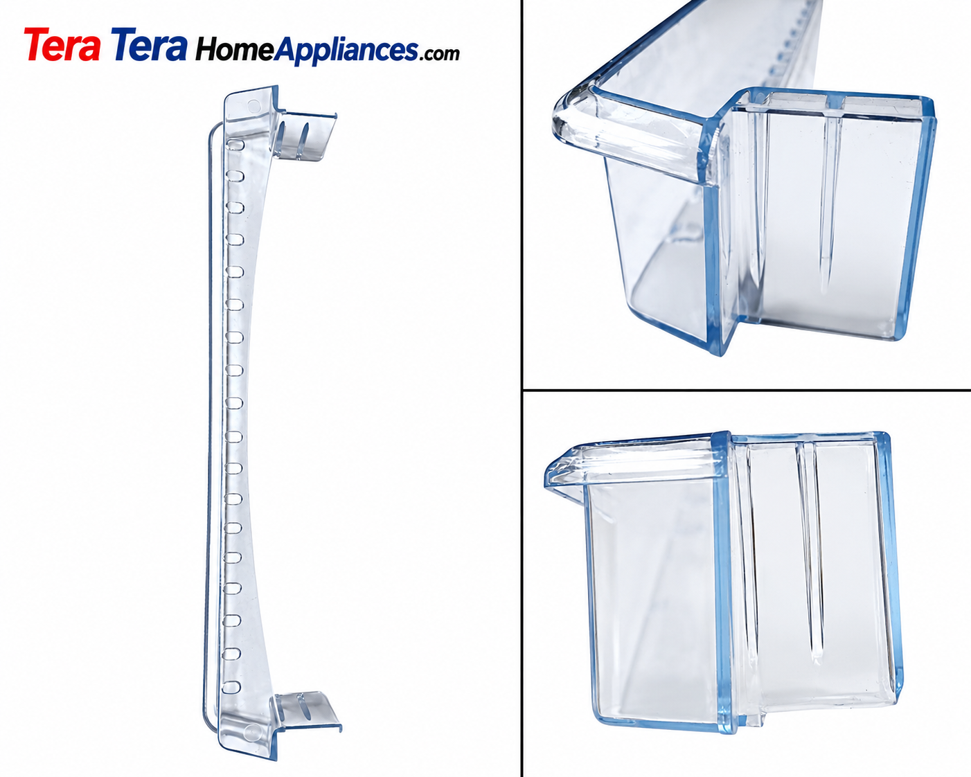 Bottle Shelf Compatible with Haier (18 Holes) Small Fridge | Single Door Refrigerator | Transparent