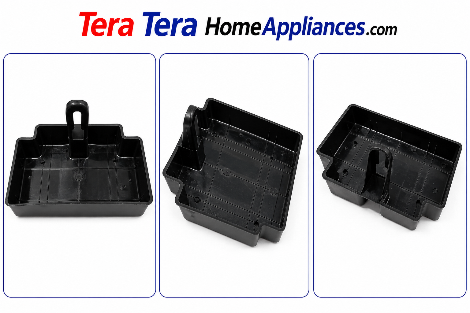 Compressor Cover Compatible with Videocon & Multi Single Door Refrigerator | 1 Hook | Black