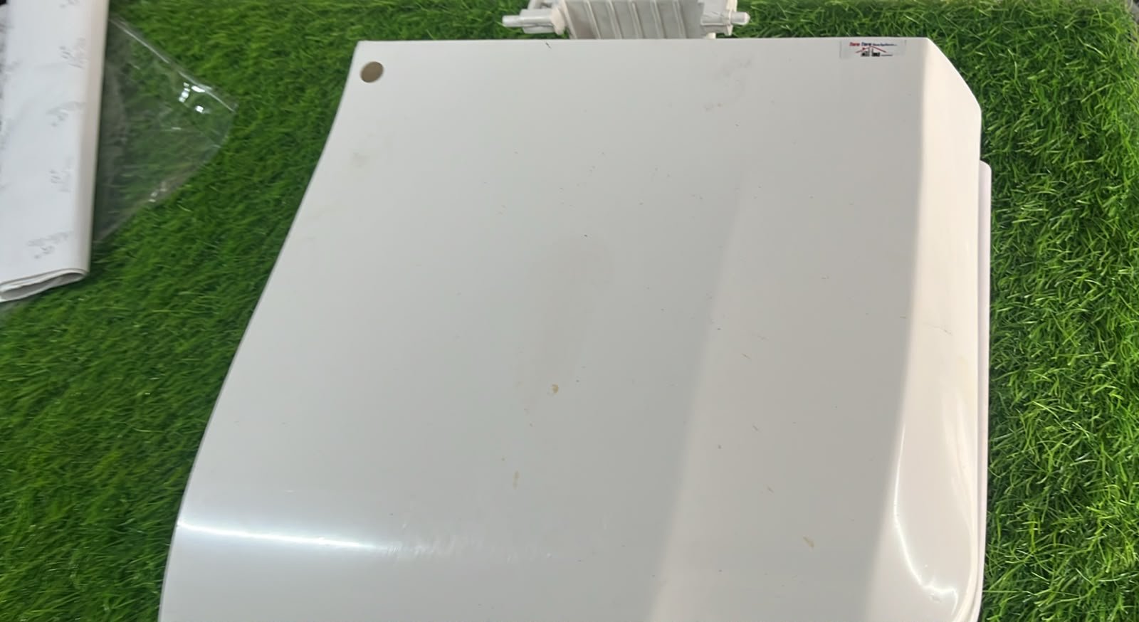 LG washing machine spin door